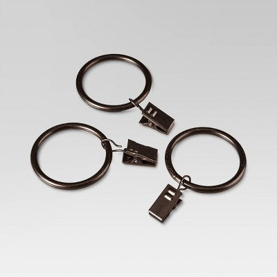 38 mm Curtain Clip Rings Set for Poles