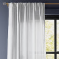 2-Pack White Light-Filtering Curtain Panels Set