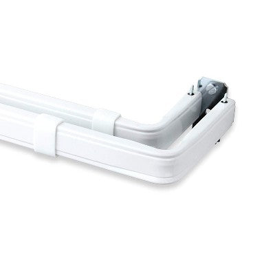 Double Curtain Pole System 213-305 cm for Windows