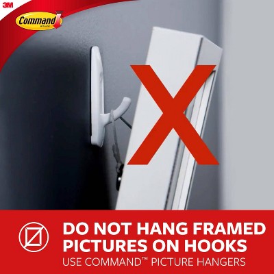 2-Pack No-Drill Curtain Pole Hook Holders